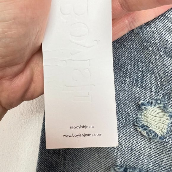 NWT Free People Boyish By Her Billy Women's Size 27 High Rise Skinny Jeans Denim - Picture 8 of 16